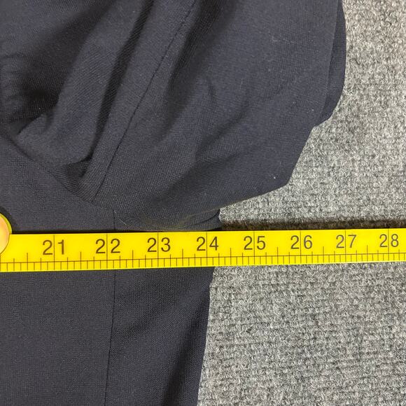 Andrew Fezza Fusion Stretch 100% Worsted Wool Sport Coat Blazer 48R Dark Blue - Picture 8 of 10